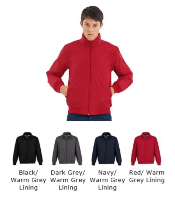 B&C BA655 Men's Blouson Middleweight Jacket